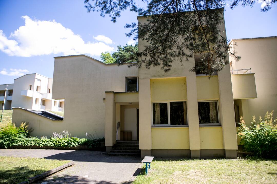 Ligoninė Abromiškėse, kurioje izoliuoti uzbekai