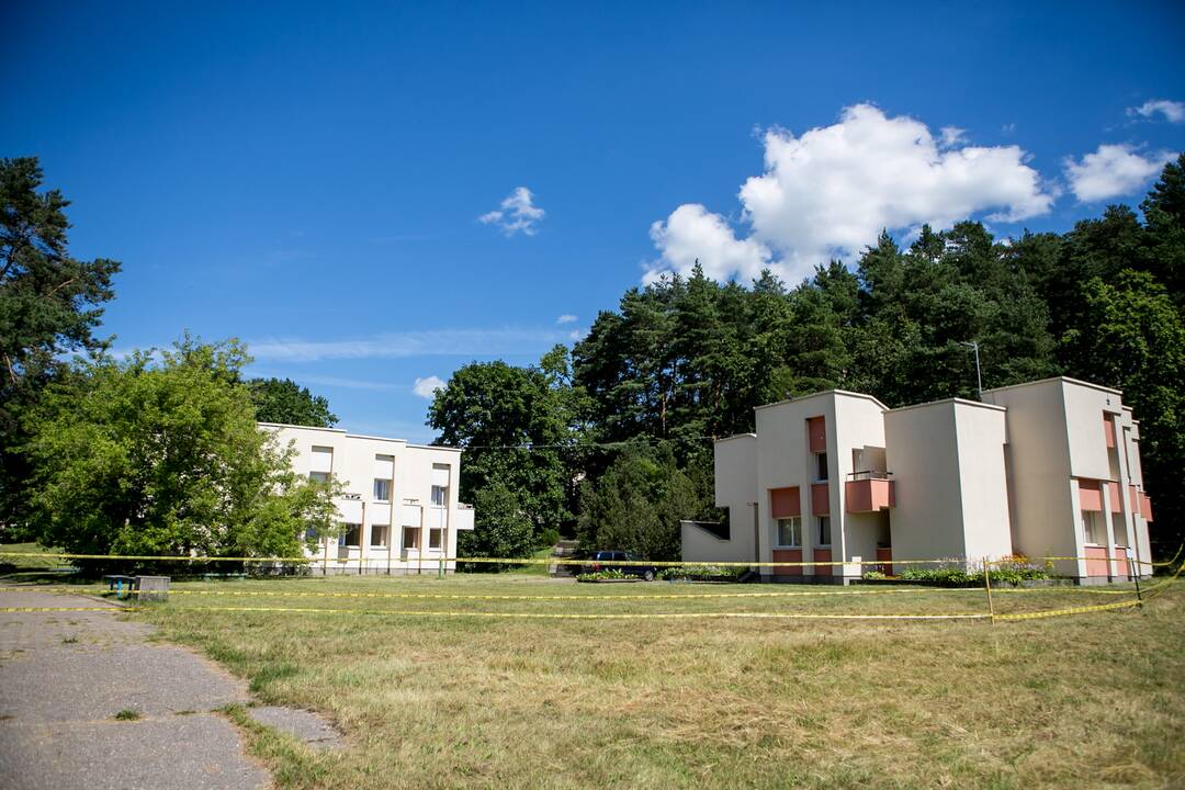 Ligoninė Abromiškėse, kurioje izoliuoti uzbekai