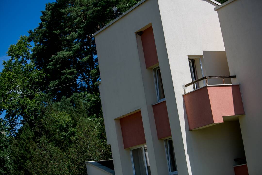 Ligoninė Abromiškėse, kurioje izoliuoti uzbekai