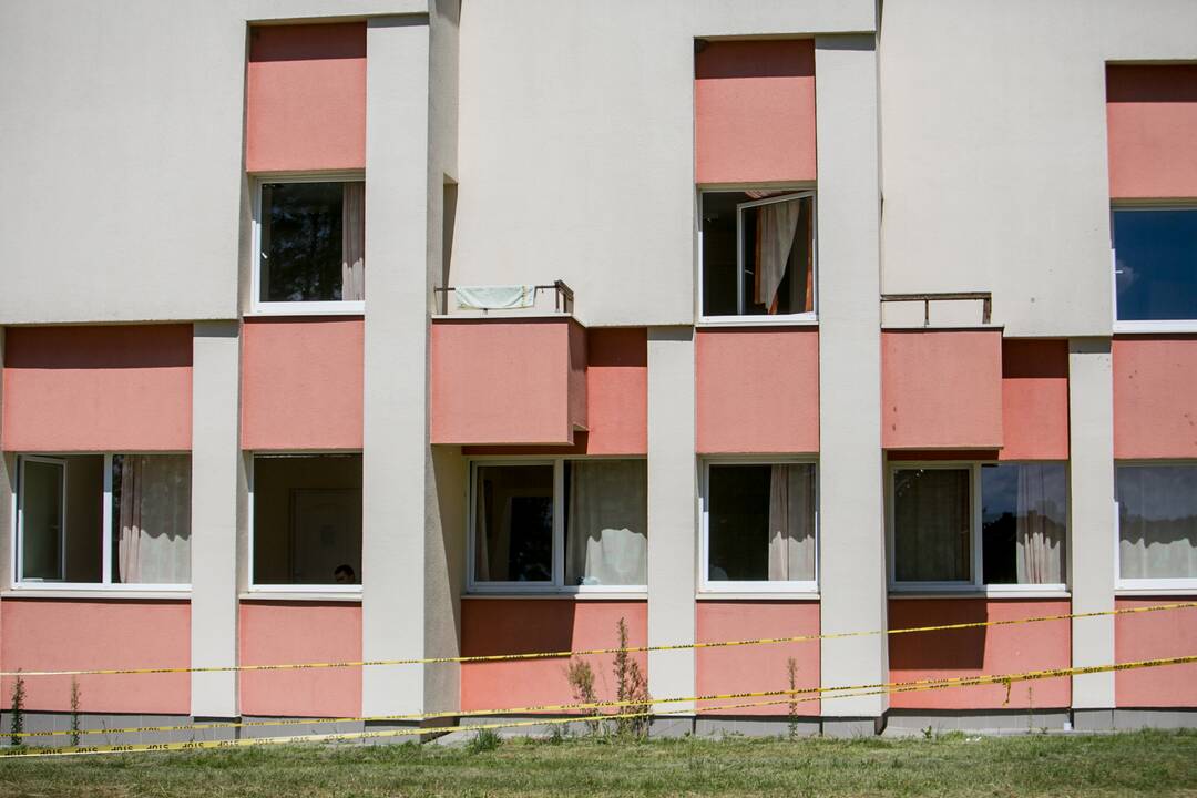 Ligoninė Abromiškėse, kurioje izoliuoti uzbekai