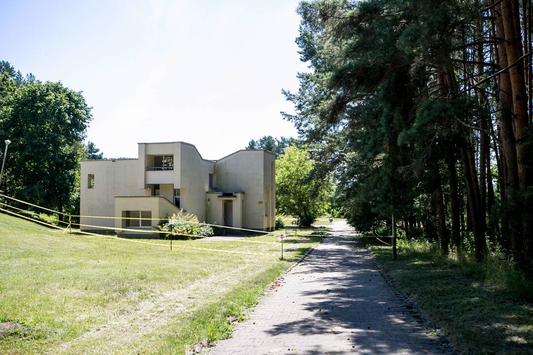 Ligoninė Abromiškėse, kurioje izoliuoti uzbekai