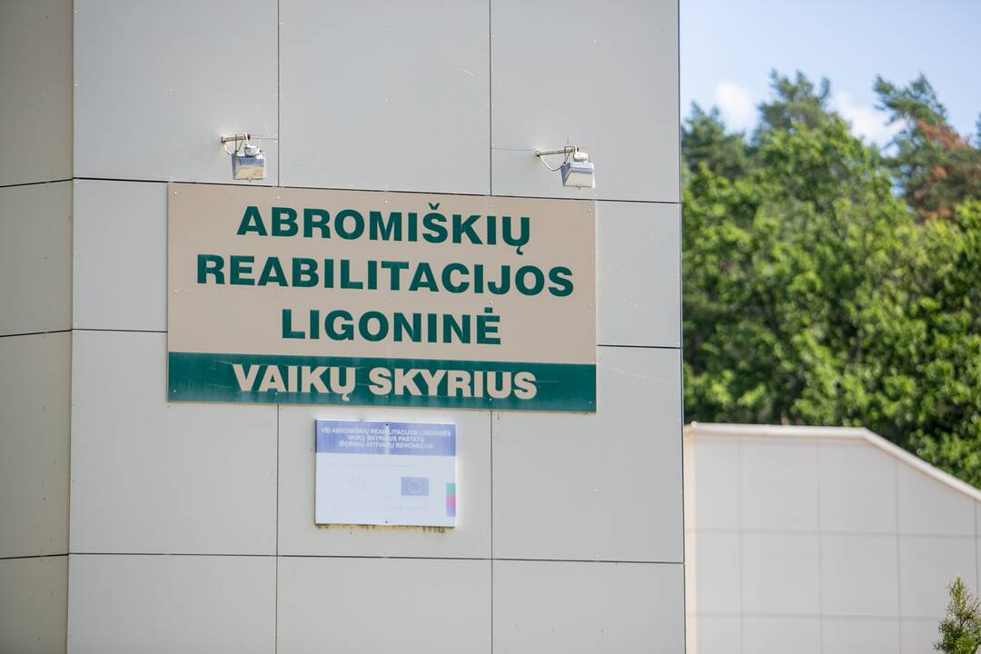 Ligoninė Abromiškėse, kurioje izoliuoti uzbekai