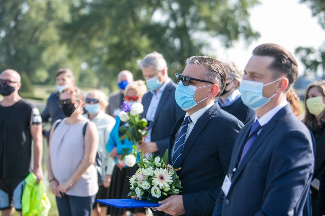 Lietuvos žydų genocido aukų dienos minėjimas IX forte