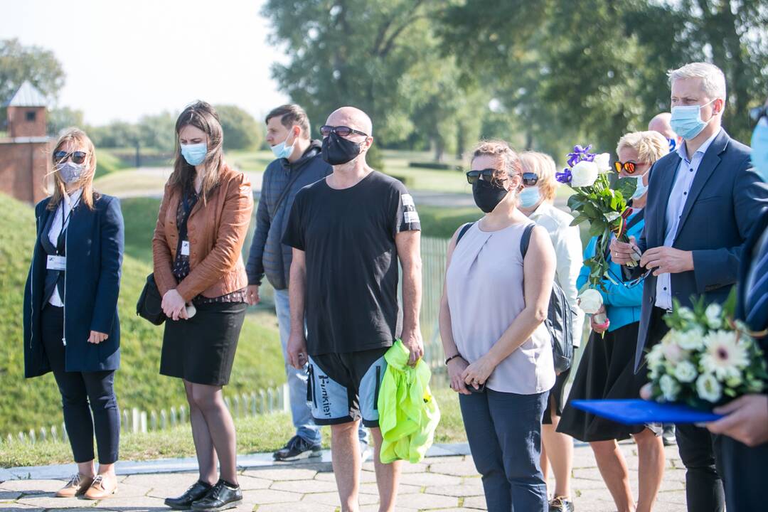 Lietuvos žydų genocido aukų dienos minėjimas IX forte