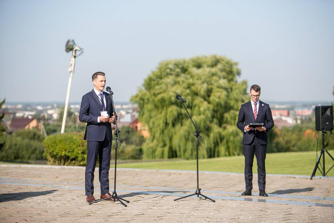 Lietuvos žydų genocido aukų dienos minėjimas IX forte