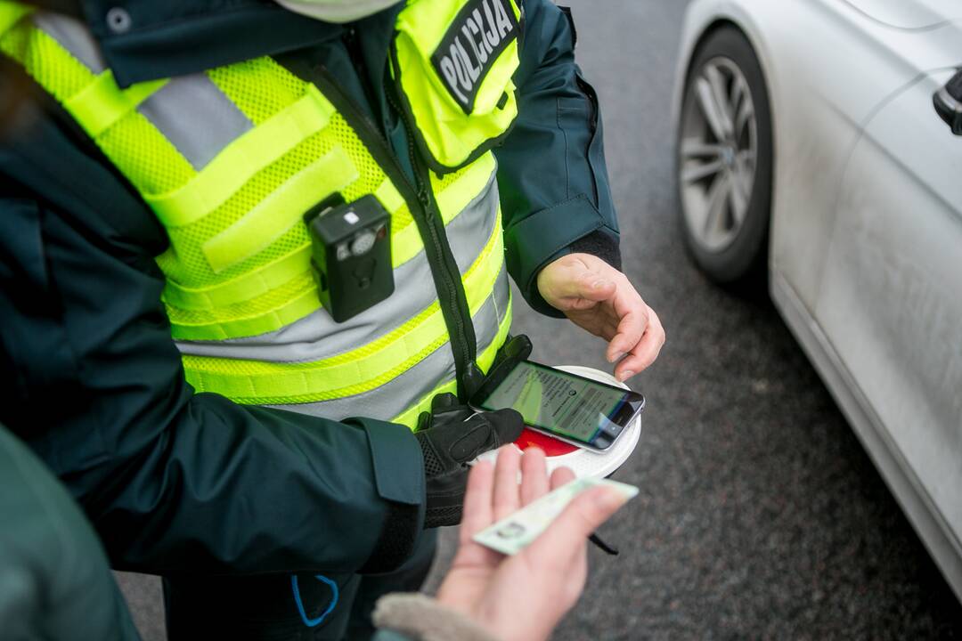 Ramus šeštadienis Kauno blokpostuose