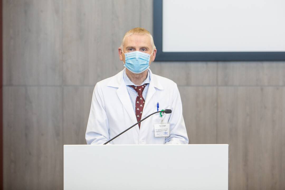 LSMU Kauno ligoninė pagerbė savanorius