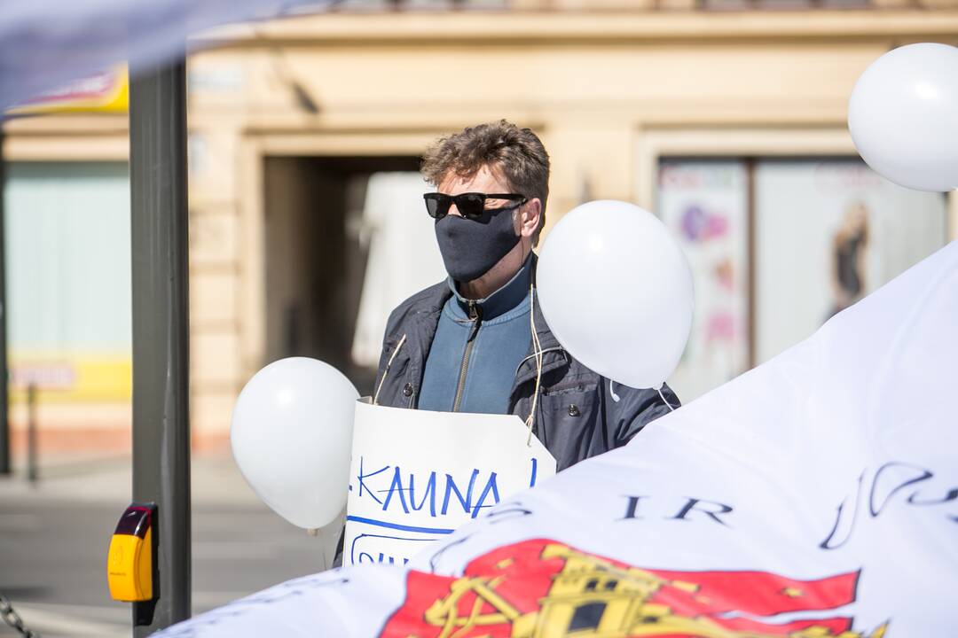 Architektai susirinko palaikyti teisiamą A. Karalių