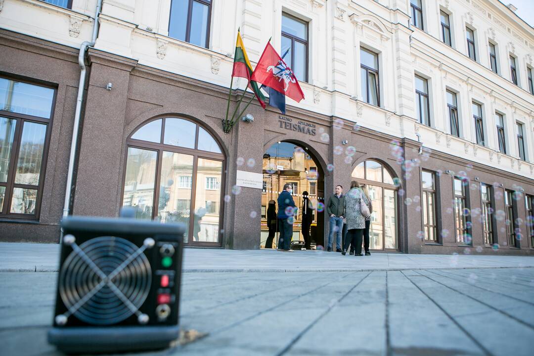 Architektai susirinko palaikyti teisiamą A. Karalių