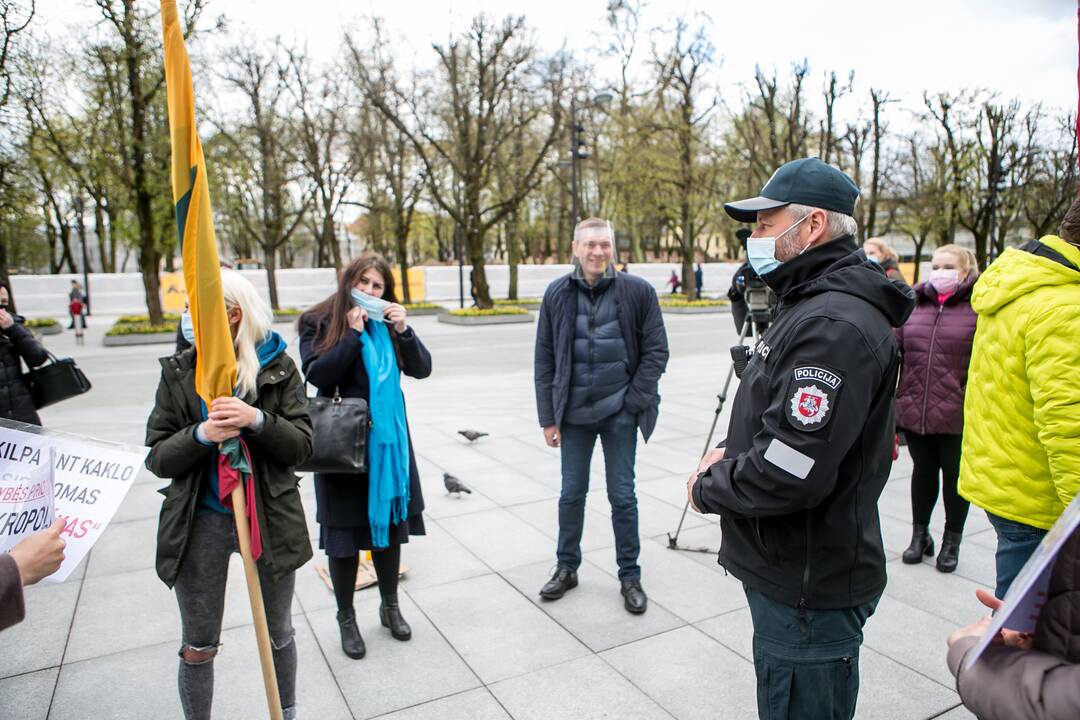 Kaune – antras tėvų protestas prieš vaikų testavimą