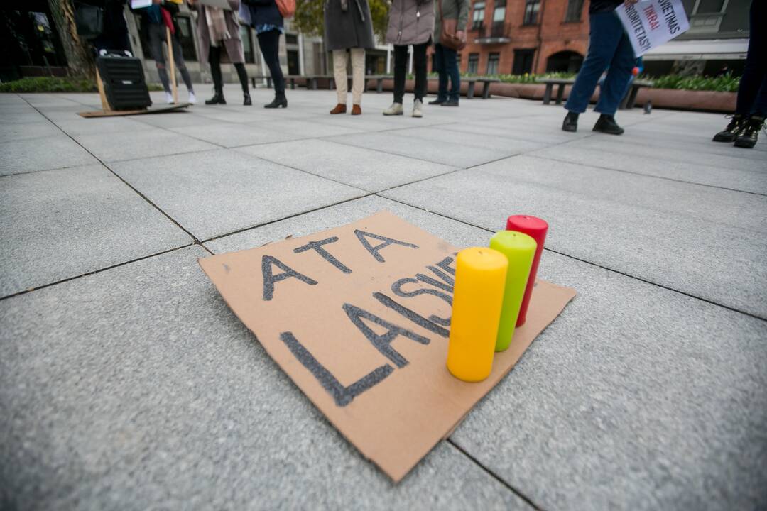 Kaune – antras tėvų protestas prieš vaikų testavimą