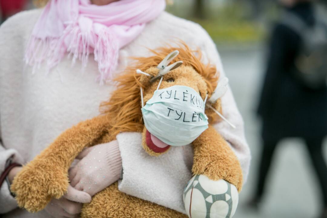Kaune – antras tėvų protestas prieš vaikų testavimą