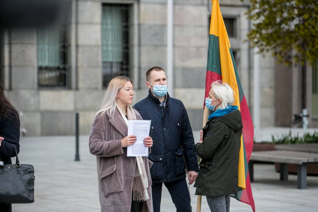 Kaune – antras tėvų protestas prieš vaikų testavimą