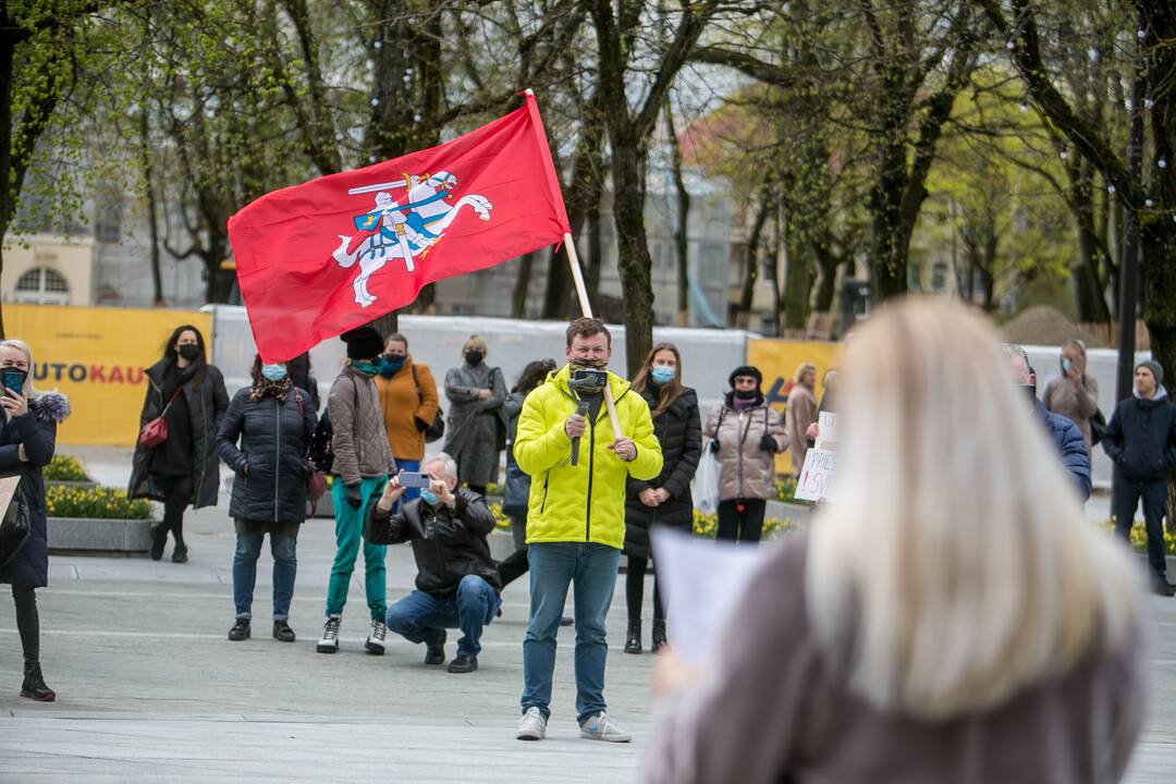 Kaune – antras tėvų protestas prieš vaikų testavimą