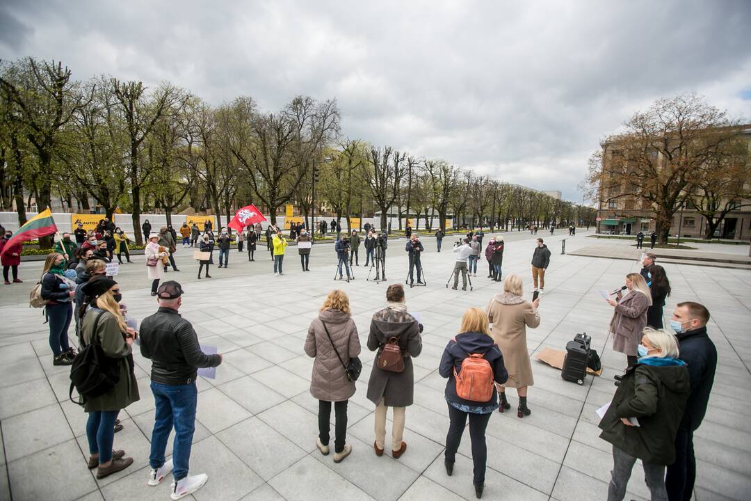Kaune – antras tėvų protestas prieš vaikų testavimą