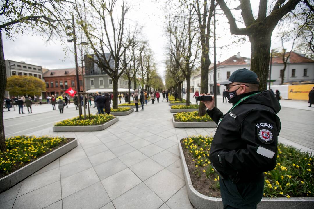 Kaune – antras tėvų protestas prieš vaikų testavimą