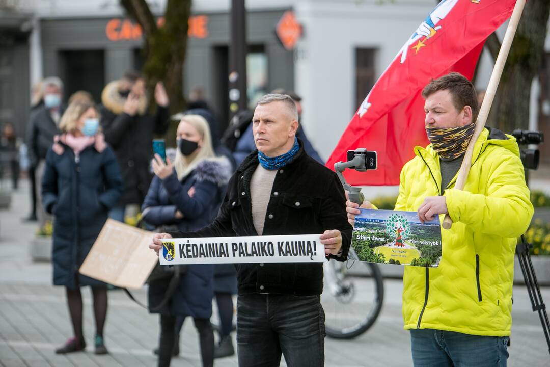 Kaune – antras tėvų protestas prieš vaikų testavimą