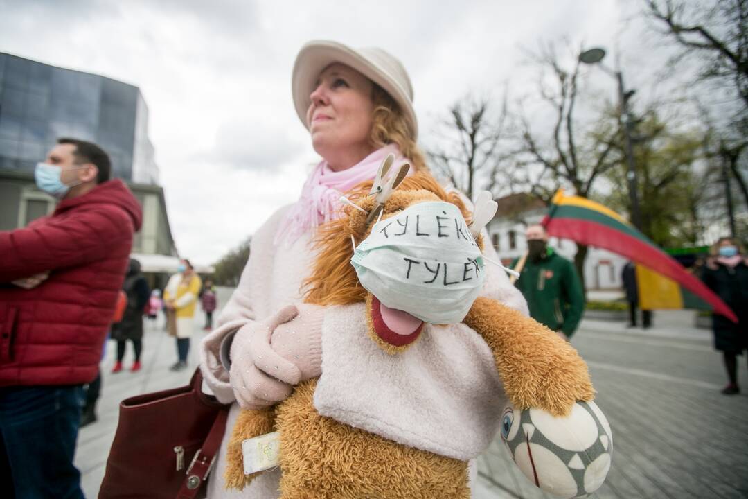 Kaune – antras tėvų protestas prieš vaikų testavimą