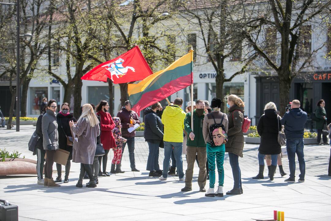 Kaune – antras tėvų protestas prieš vaikų testavimą