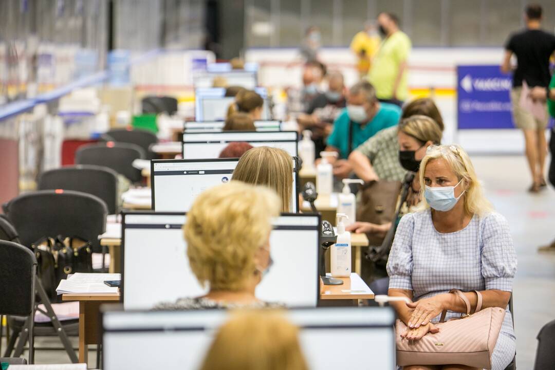 Vakcinavimas Kauno ledo rūmuose