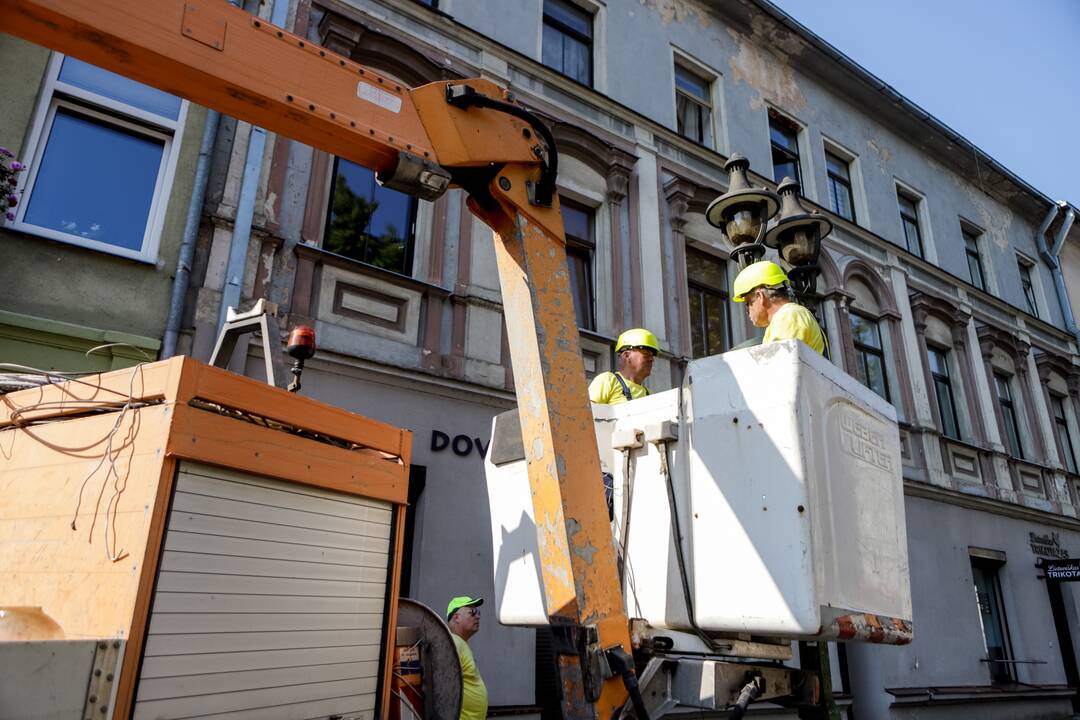 Rekonstrukcijai uždaroma Vilniaus gatvė