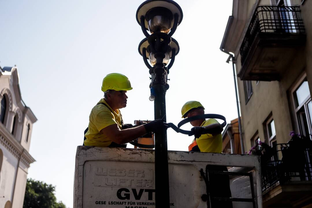 Rekonstrukcijai uždaroma Vilniaus gatvė