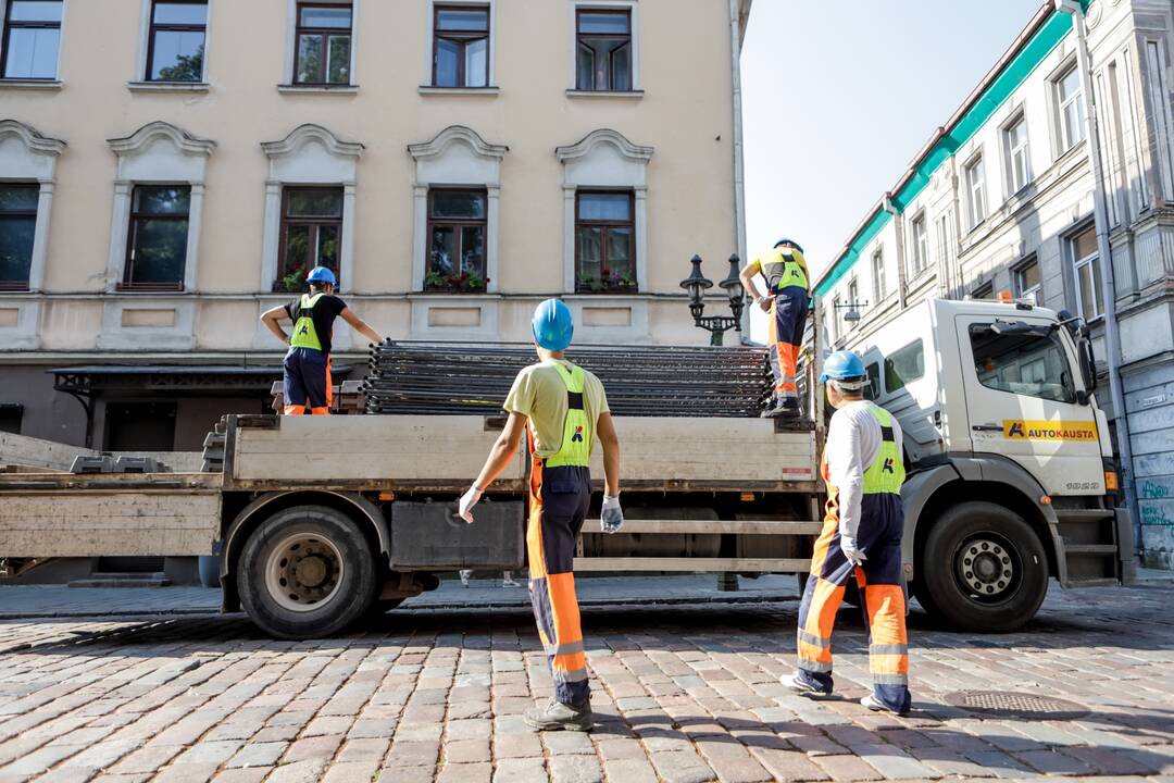 Rekonstrukcijai uždaroma Vilniaus gatvė