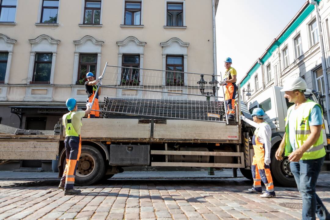 Rekonstrukcijai uždaroma Vilniaus gatvė
