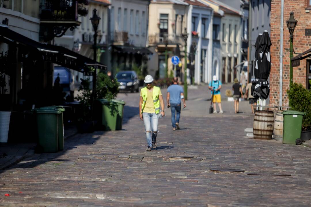 Rekonstrukcijai uždaroma Vilniaus gatvė