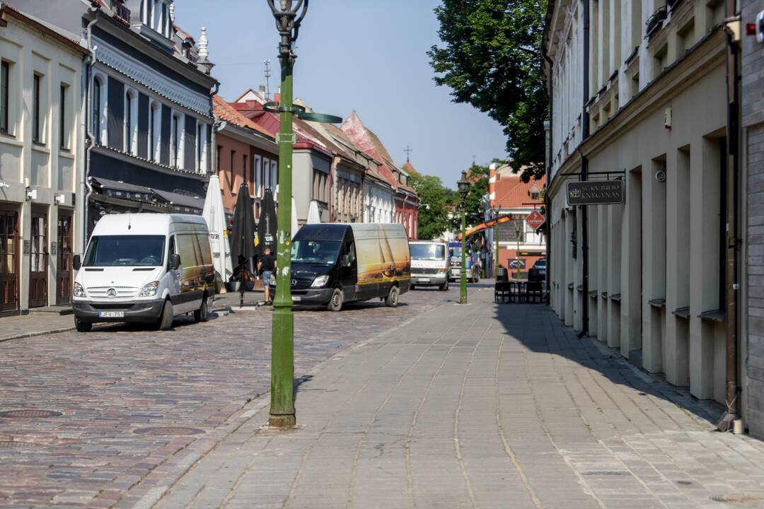 Rekonstrukcijai uždaroma Vilniaus gatvė
