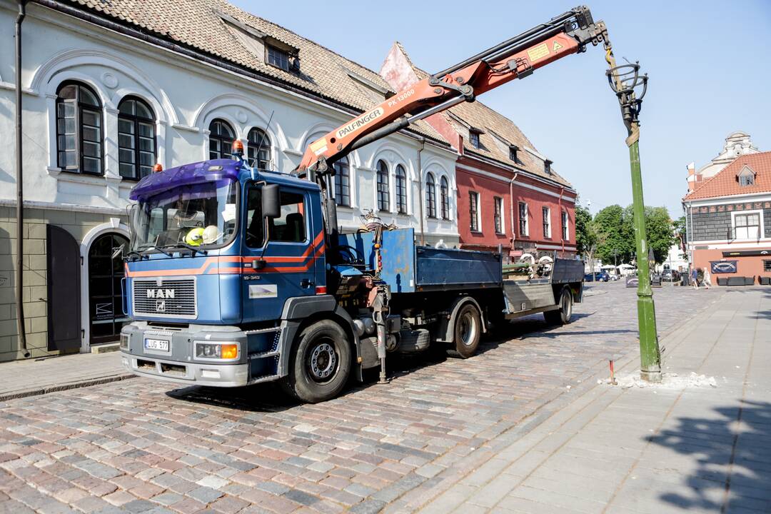 Rekonstrukcijai uždaroma Vilniaus gatvė