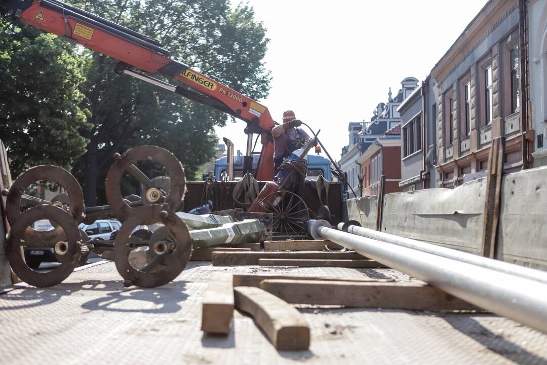 Rekonstrukcijai uždaroma Vilniaus gatvė