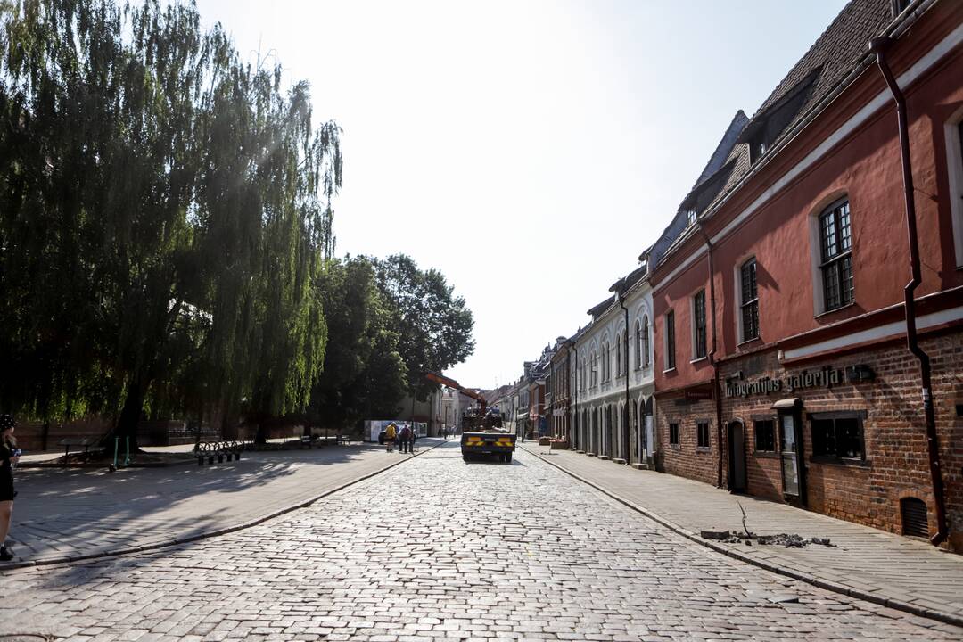 Rekonstrukcijai uždaroma Vilniaus gatvė