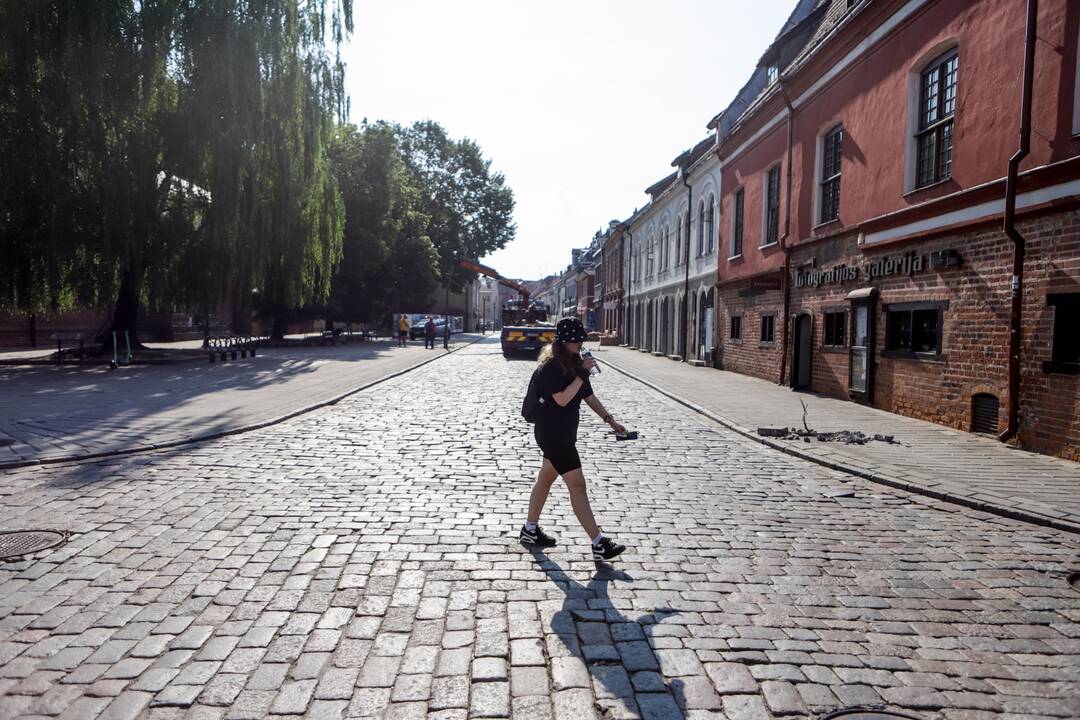 Rekonstrukcijai uždaroma Vilniaus gatvė