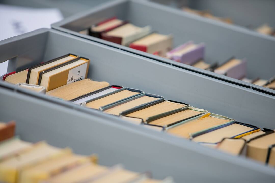 Viešosios bibliotekos iškraustymo akcija