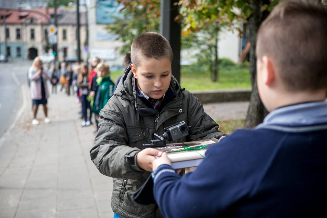 Viešosios bibliotekos iškraustymo akcija