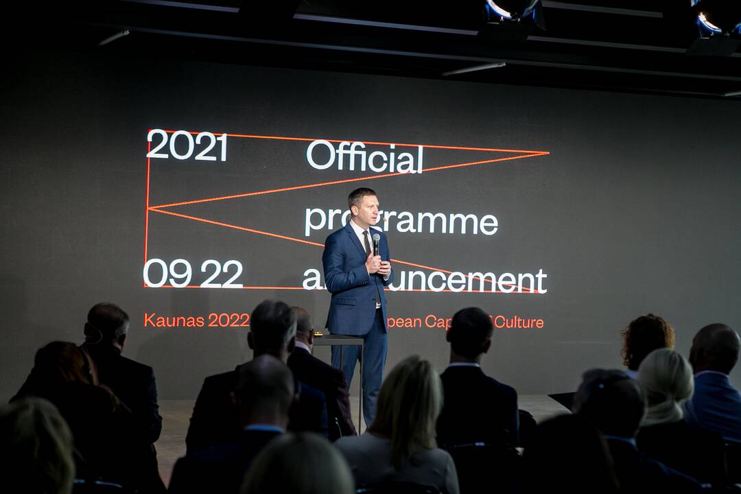 Pristatyta Kauno – Europos kultūros sostinės programa