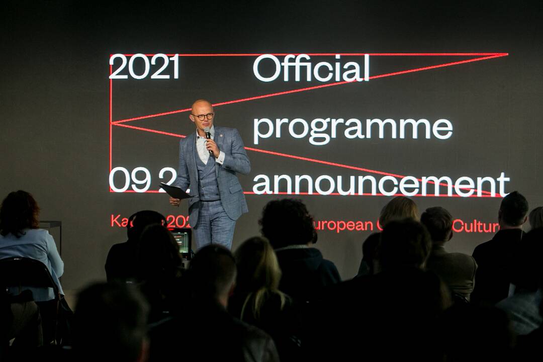 Pristatyta Kauno – Europos kultūros sostinės programa