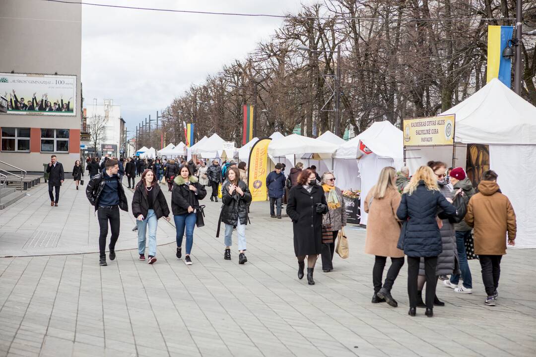 Vilioja mugė Laisvės alėjoje