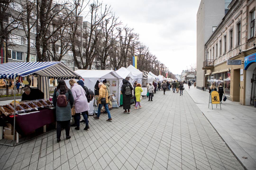 Vilioja mugė Laisvės alėjoje