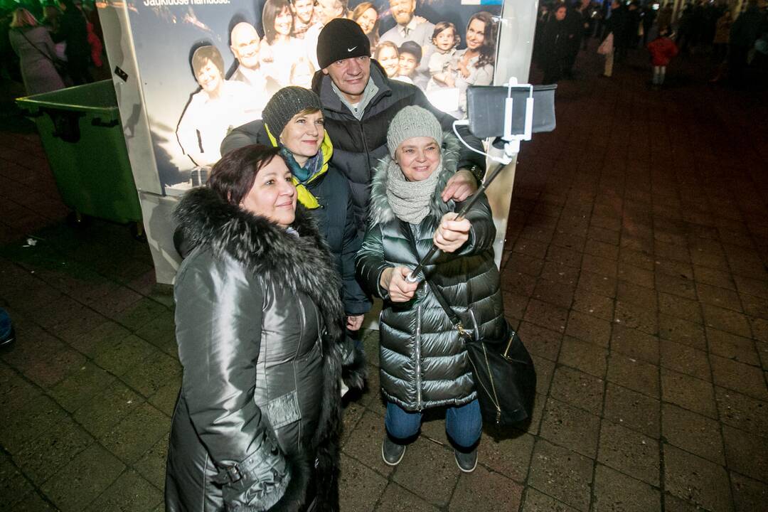 2018-ųjų metų sutikimas Kauno rotušėje