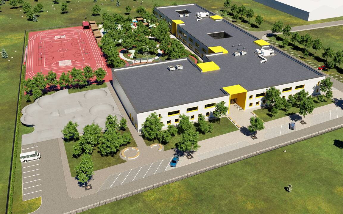 Mastai: 8 tūkst. kv. m ploto daugiafunkcio centro kompleksas iškils beveik 4 ha teritorijoje.
