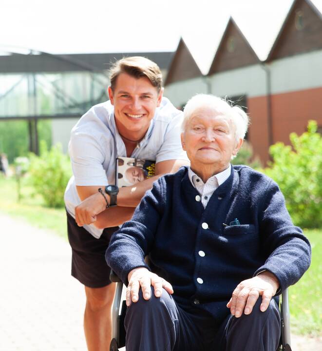 Aurimas Valujavičius ir Algimantas Čekuolis