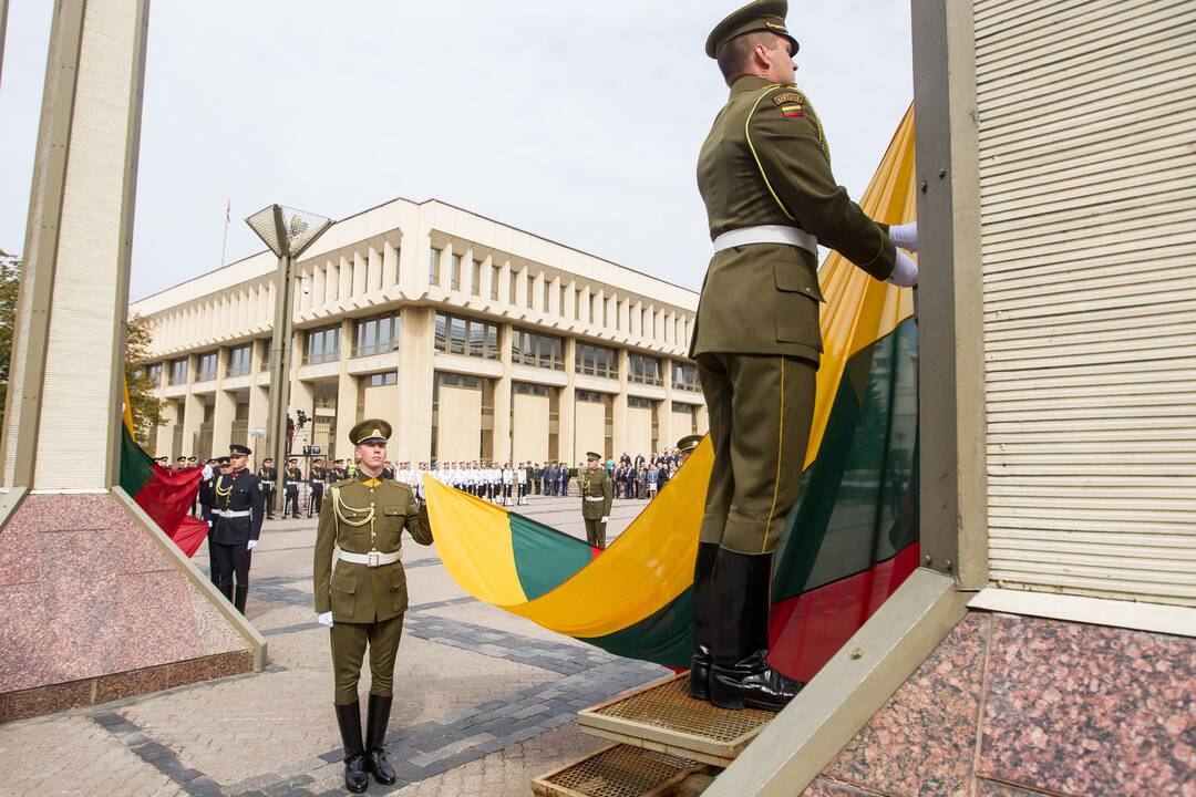 Laisvės dienos 25-ųjų metinių minėjimo ceremonija