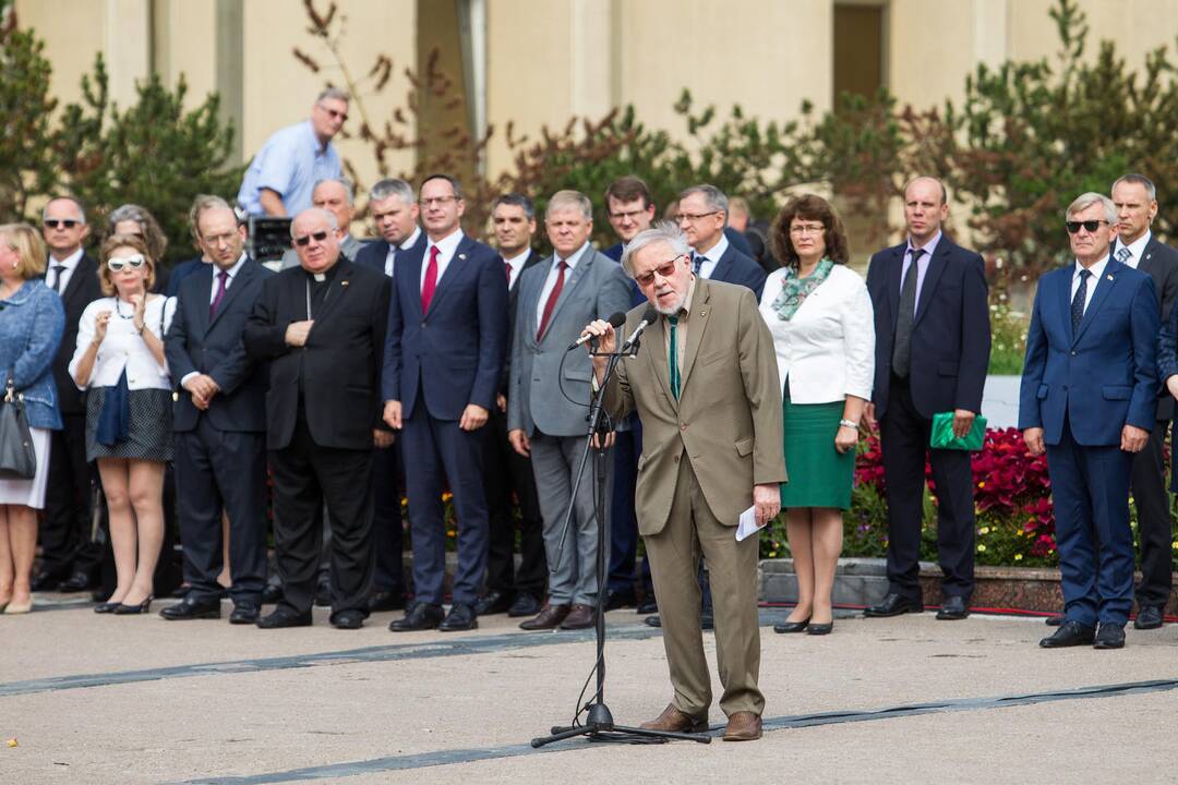 Laisvės dienos 25-ųjų metinių minėjimo ceremonija