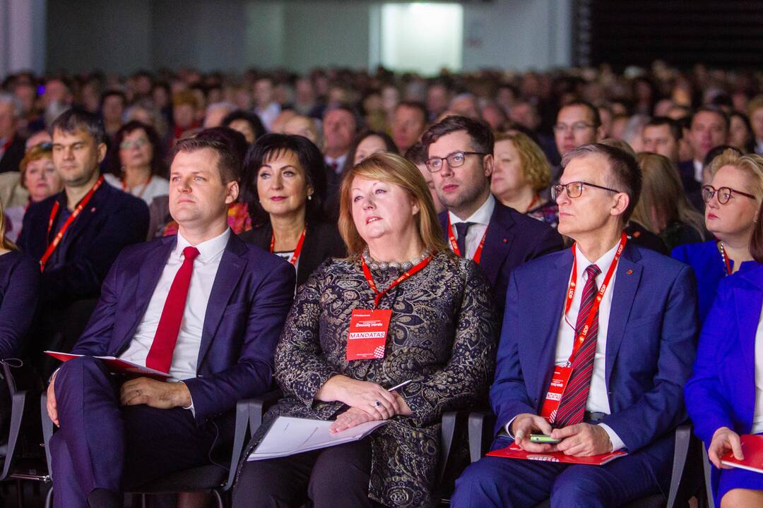 Lietuvos socialdemokratų partijos konferencija Vilniuje