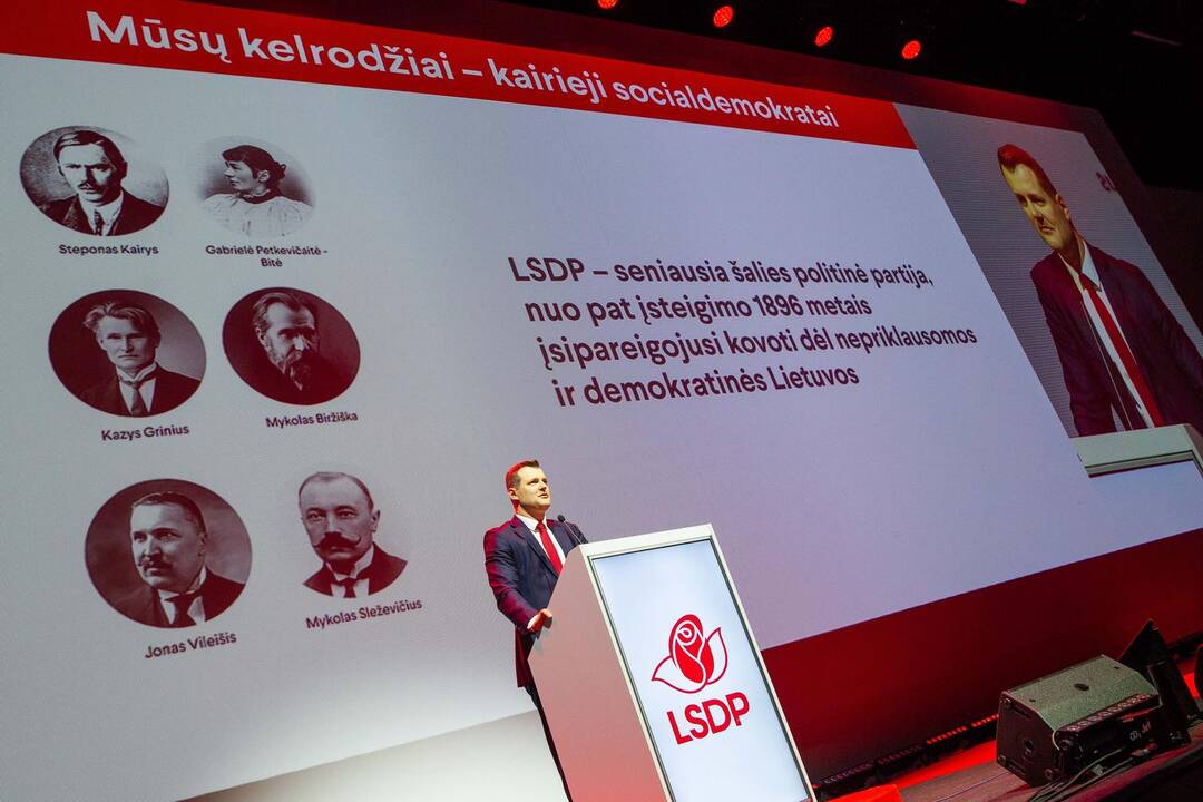 Lietuvos socialdemokratų partijos konferencija Vilniuje