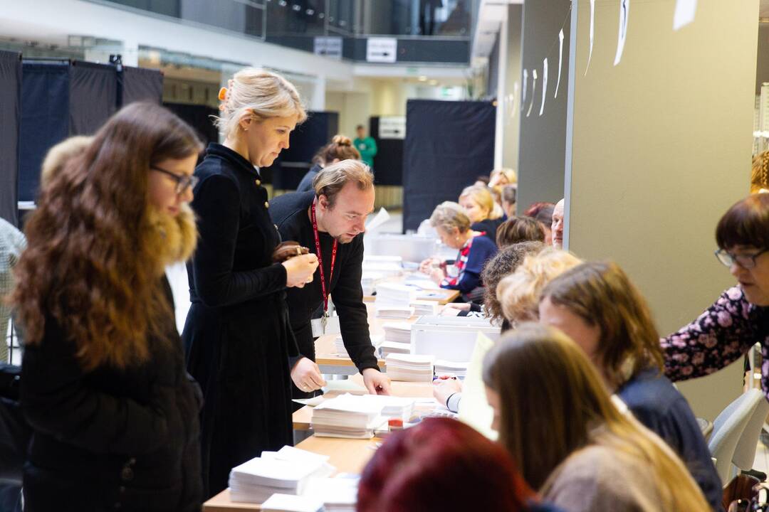 Kandidatai į Vilniaus merus dalyvavo išankstiniame balsavime