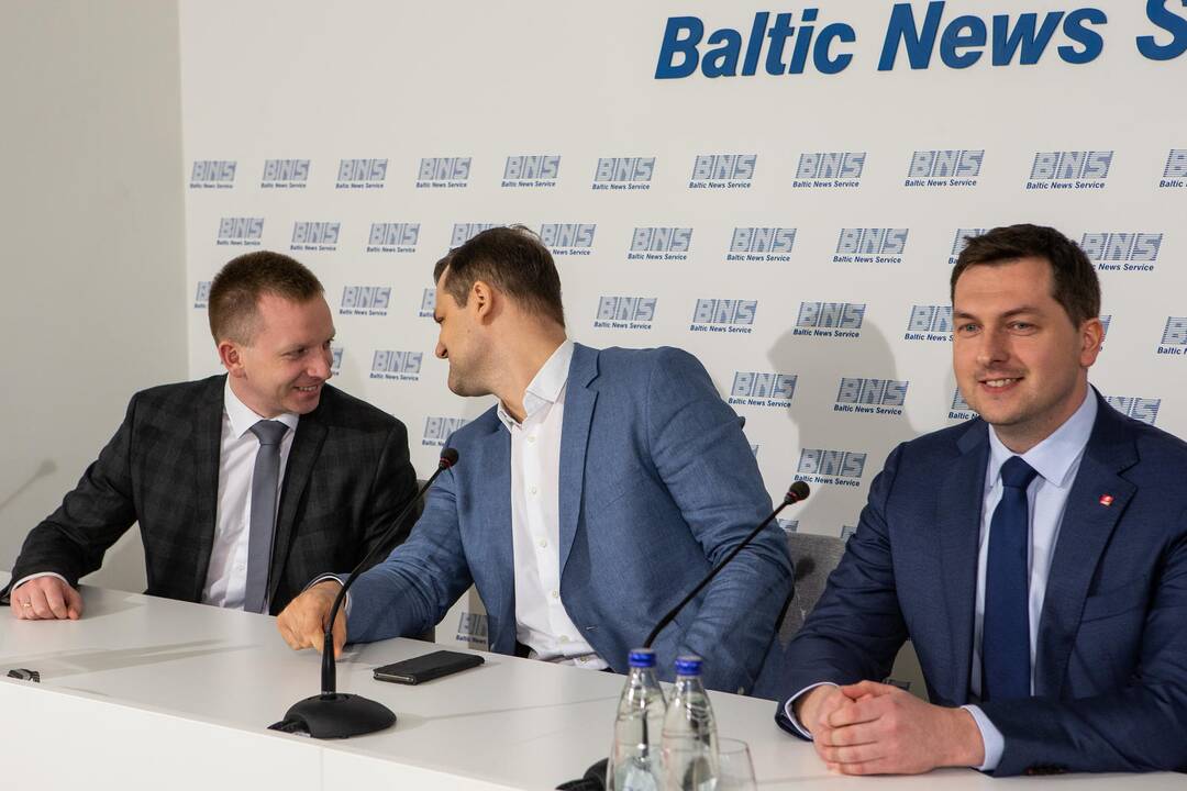 Spaudos konferencija po savivaldos rinkimų