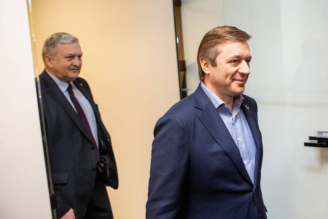 Spaudos konferencija po savivaldos rinkimų